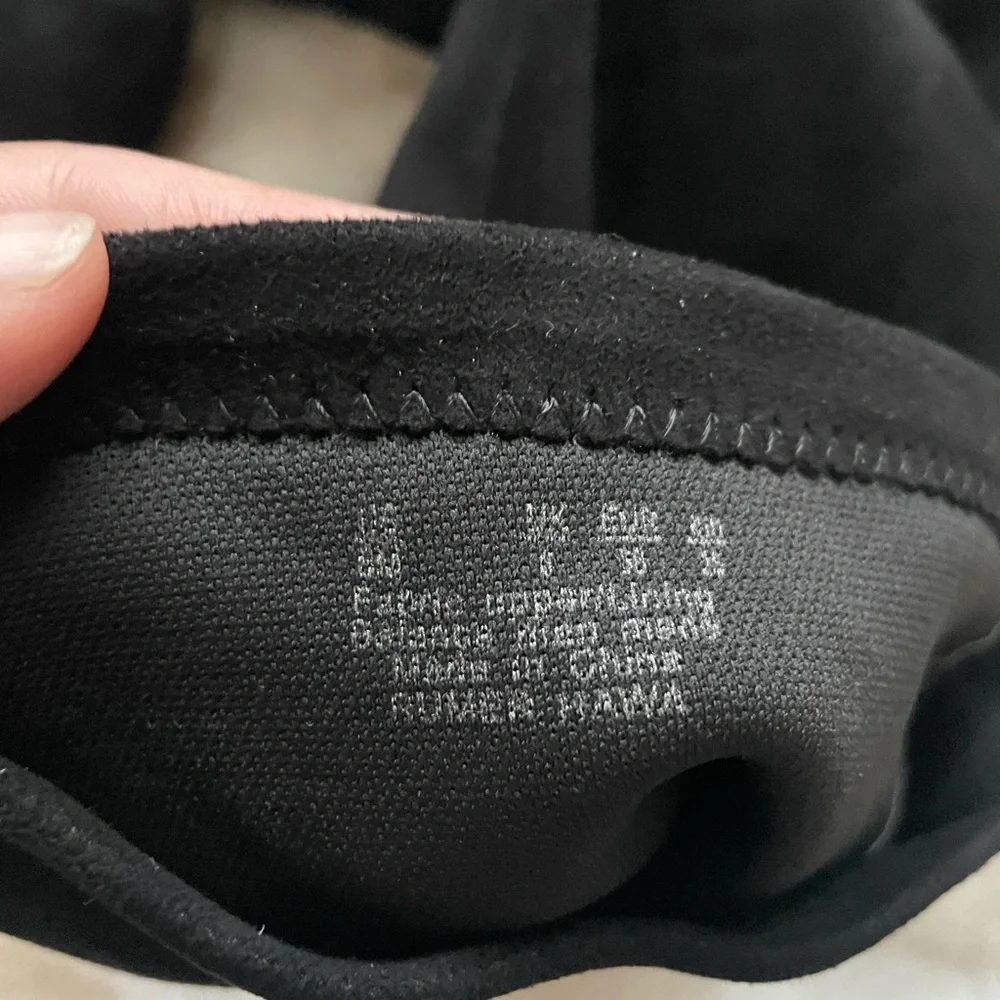 Black over the knee thigh high boots size 8 - Picture 6 of 6